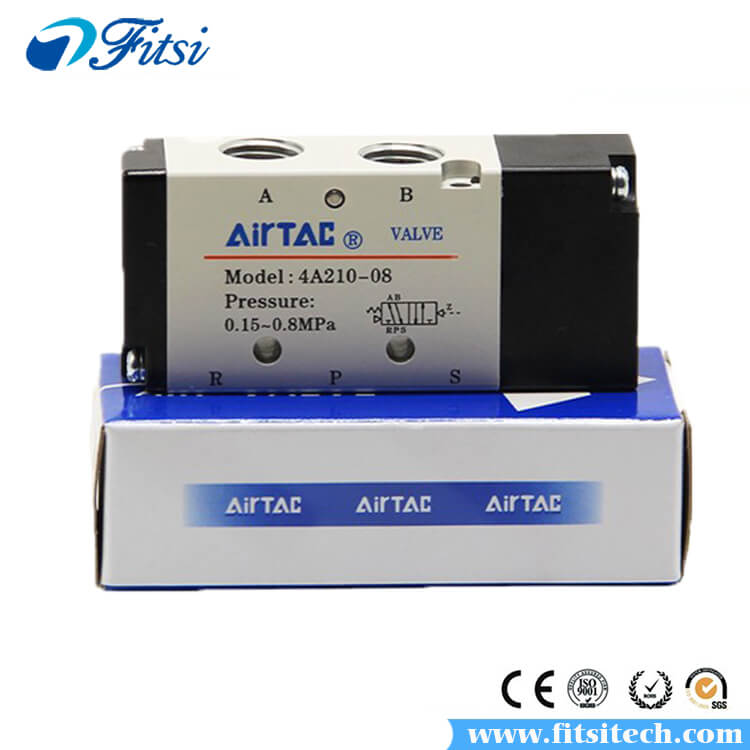 AirTAC 5/2 way Pneumatic Air Pilot Valve 4A210-06 4A220-06 4A230C-06 4A230C-06 4A230P-06 4A230C-06 Pneumatic Solenoid Valve