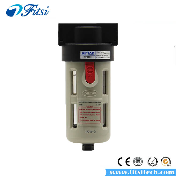 AirTAC AF、BF Series AF1500 AF2000 BF2000 BF3000 BF4000 Compressor Pressure Regulator Pneumatic Air Filter