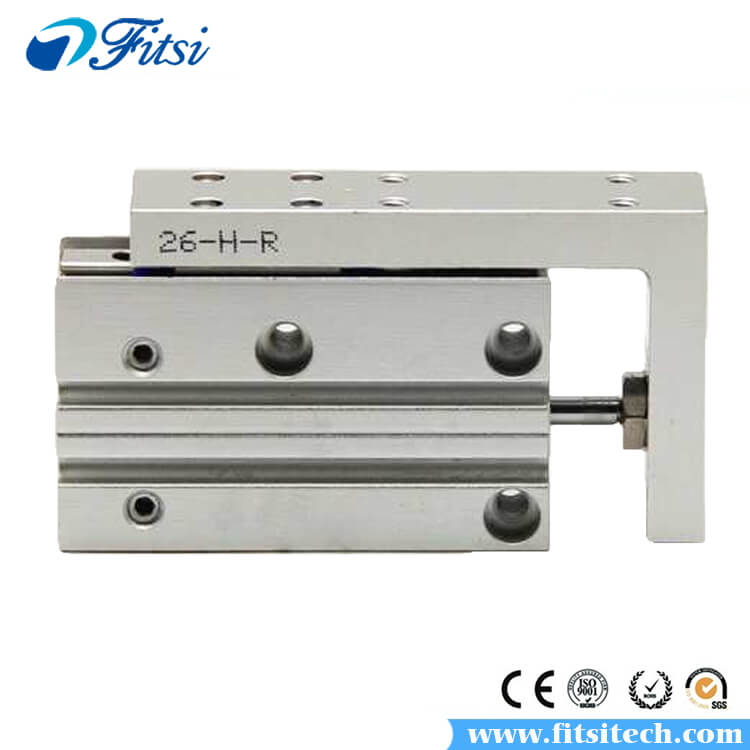 AirTAC HLH Series Pneumatic Air Cylinder HLH16X40S HLH16X50S HLH16X60S HLH20X5S HLH20X10S Dual Action Slide Table Cylinder