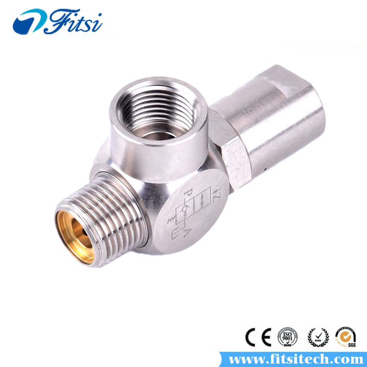 PCV06 PCV08 PCV10 PCV16 PCV06F PCV08F PCV10F PCV16F PCV Series AIRTAC Pilot No Return Valve