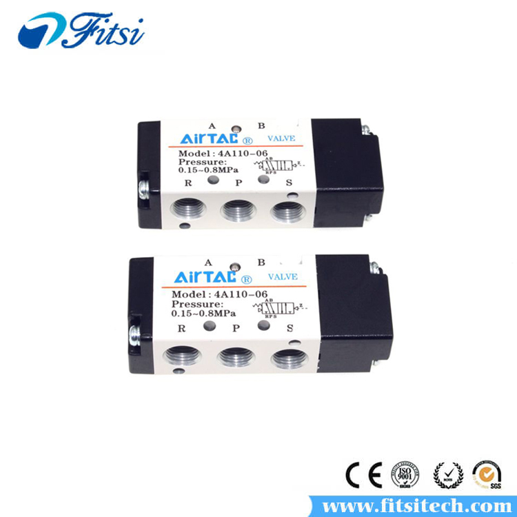 4A110-06 4A120-06 4A130C-06 4A130E-06 4A130P-06 4A100 Series Airtac Pneumatic Control Solenold Valve