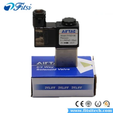 2V025-06 2V025-08 2V130-10 2V130-15 2V250-20 2V250-25 AIRTAC 2V Series Flow Control Valve